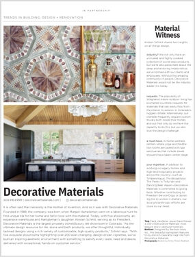 Luxe Interiors + Design – Material Witness